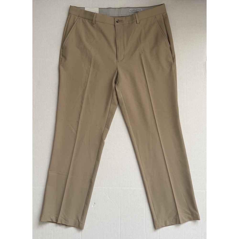 Greg Norman Ultimate Travel Pants Mens 36x30 Bamboo Stretch Golf NWT